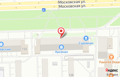 ТЦ Солнечный на Московской улице на карте