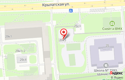 Шиномонтажная мастерская Shintyre.ru на Крылатской улице на карте