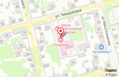 Городская клиническая больница №5 на улице Тимирязева на карте