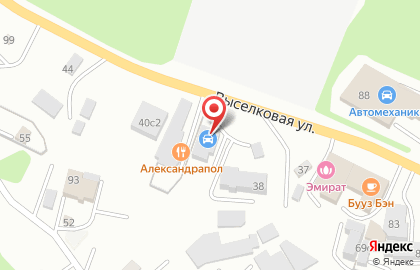 Магазин Автонародные в Первореченском районе на карте