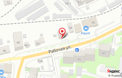 Сибирские навигационные технологии на Рабочей улице на карте