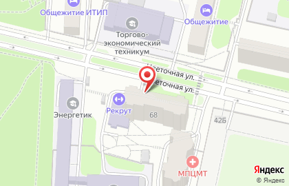Рекламные стенды в лифтах, ООО ИНГРУП, микрорайон Холмы на улице Ворошилова 68 на карте