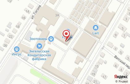 Покровский ковровый центр на улице Гоголя на карте