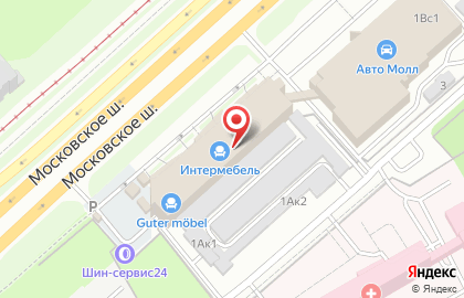 Торговый дом Пинскдрев в Кировском районе на карте