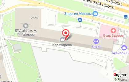 Империя Люстр на Рязанском проспекте на карте