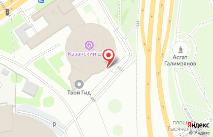 Казанский государственный цирк на карте