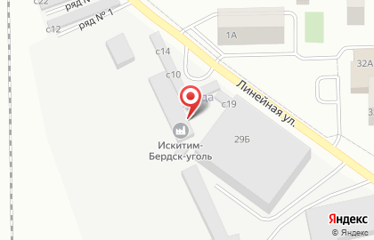 Искитим-Бердск-уголь на улице Краснодонцев на карте