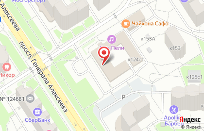 Служба быта в Москве на карте
