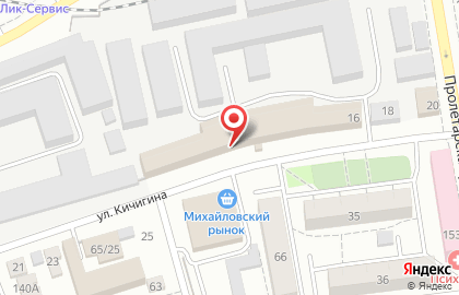 Рынок Михайловский в Оренбурге на карте