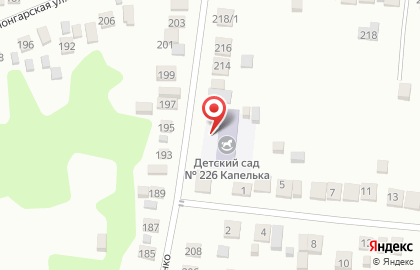 Детский сад №226, Капелька на карте