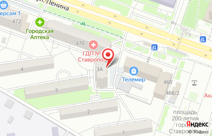 Магазин Ваш дом в Ставрополе на карте