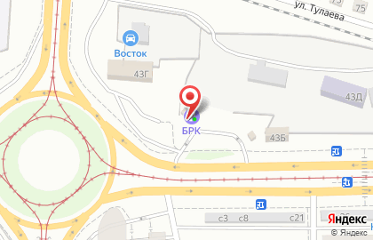БРК в Октябрьском районе на карте
