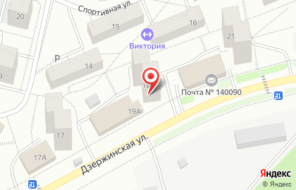 Пятерочка в Дзержинском на карте