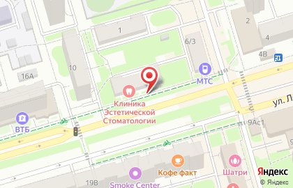 Люберецкий межмуниципальный филиал на улице Ленина на карте