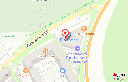 Автомат по продаже воды Живая вода в Калининграде на карте