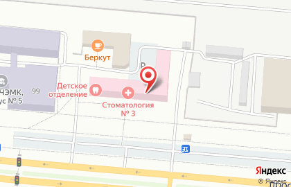 Поликлиника №1 в Чебоксарах на карте