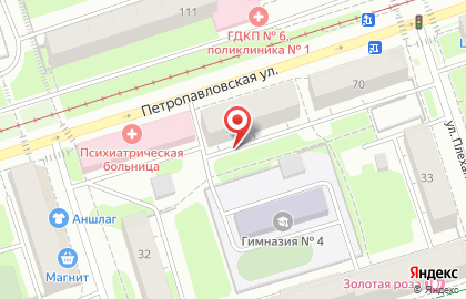 КонсалтЭкспертОценка на Петропавловской улице на карте