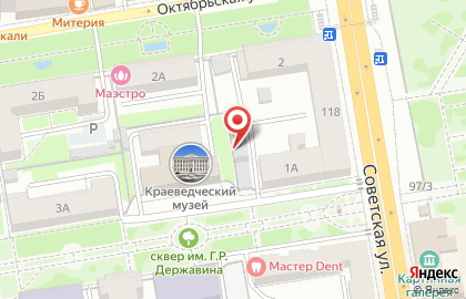Русский музей на карте