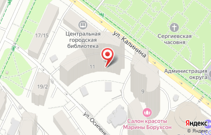 12 Квартал, ЗАО ХИМКИНСКОЕ СМУ МОИС-1 на карте