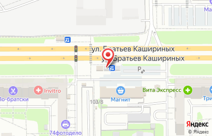 Сеть по продаже печатной продукции Роспечать на улице Братьев Кашириных, 105 киоск на карте