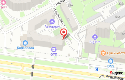 Дом пивного оборудования в Свердловском районе на карте