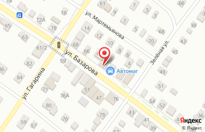Автомойка в Волгограде на карте