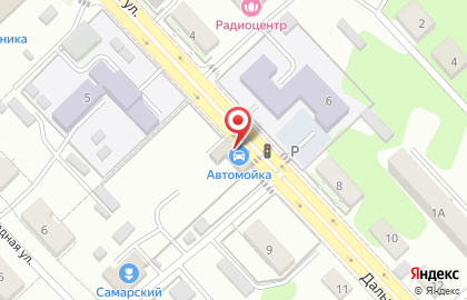 Автомойка H2O в Кировском районе на карте