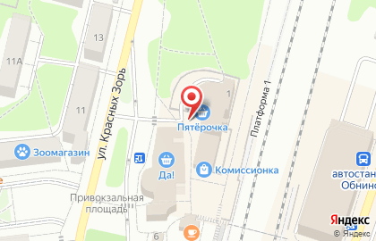 Киоск печатной продукции на улице Красных Зорь на карте