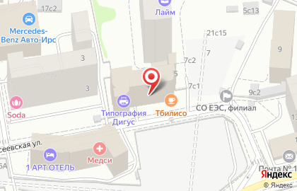 Компания ТарПак на Староалексеевской улице на карте