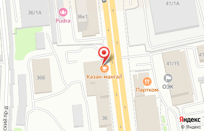 Кафе Казан-мангаЛ в Омске на карте