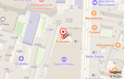 Главпринт на карте