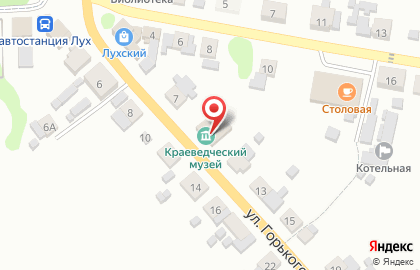 Лухский муниципальный краеведческий музей им. Н.Н. Бенардоса на карте
