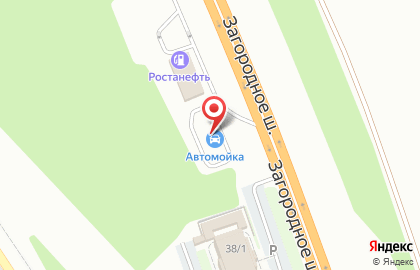 Автомойка Мой сам на Загородном шоссе на карте