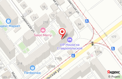 Магазин швейной фурнитуры, ИП Трошина И.В. на карте