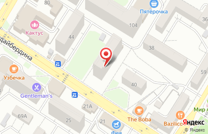 Богиня на улице Худайбердина на карте