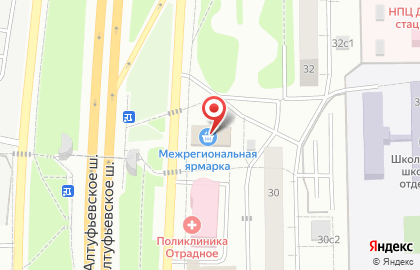 ООО Рыбная Лавка на Алтуфьевском шоссе на карте
