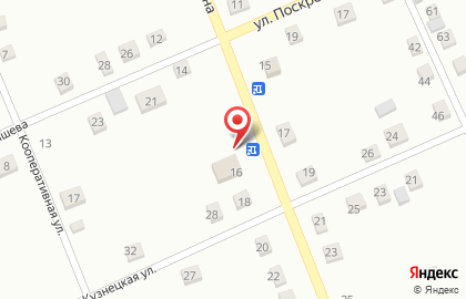 Магазин Вишня на улице Гагарина на карте