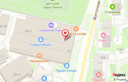 Дистрибьюторский центр NL International на улице Ленинская Слобода на карте