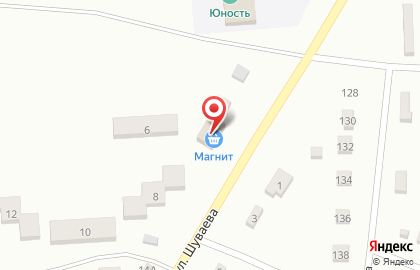 Супермаркет Магнит в Астрахани на карте