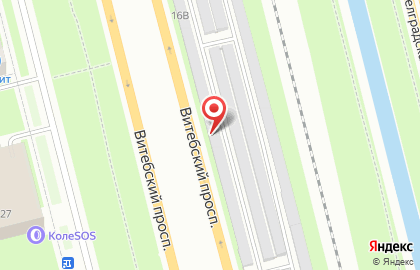 Автомастерская в Санкт-Петербурге на карте
