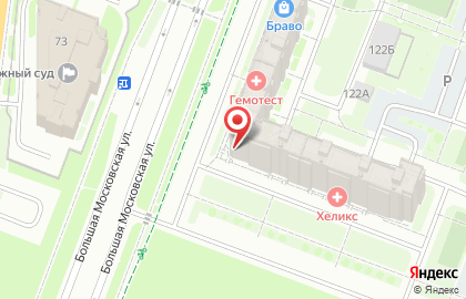 Салон дверей Торэкс на Большой Московской улице на карте
