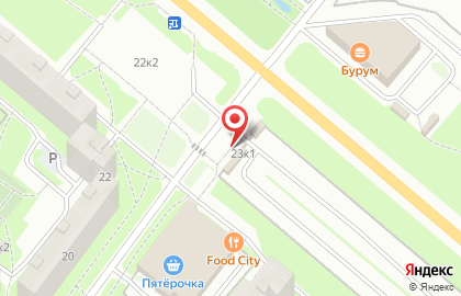 Шиномонтажная мастерская в Центральном районе на карте