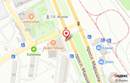 Цветочная лавка в Дзержинском районе на карте