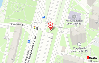 Автостоянка в Санкт-Петербурге на карте