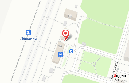 Линейное отделение полиции на станции Лёвшино на карте