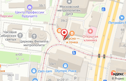 Сервисный центр Московский паркинг на проспекте Мира на карте