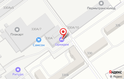 Кафе Хозяюшка на шоссе Космонавтов на карте