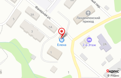 Продуктовый магазин в Петрозаводске на карте