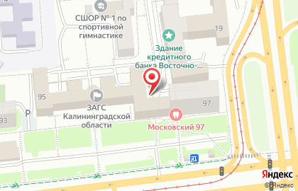 Агентство по имуществу Правительство Калининградской области на карте