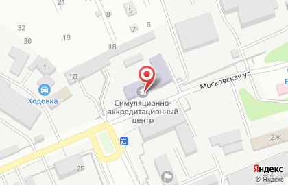 ТГУ им. Г.Р. Державина Аккредитационно-симуляционный центр на карте